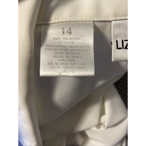 Ted Baker Sheer Blouse Size‎ 14 Button Down White - Picture 6 of 7